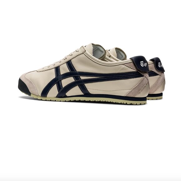 Men's Onitsuka Tiger Mexico 66 Shoes White/Navy Multiple Sizes Available New - Picture 4 of 7